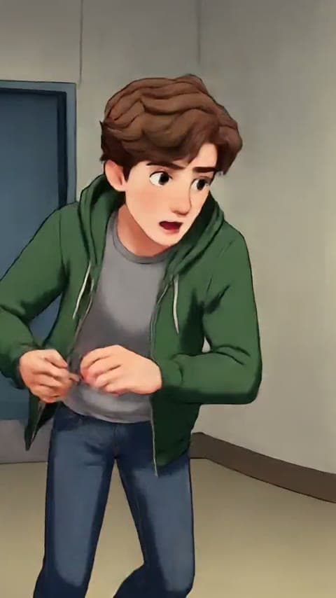An anime face from a Part 1 serialized story used as the reference lock across episodes